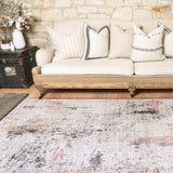 Abstract Celine Blush Washable Rug - VITAL 1525-21