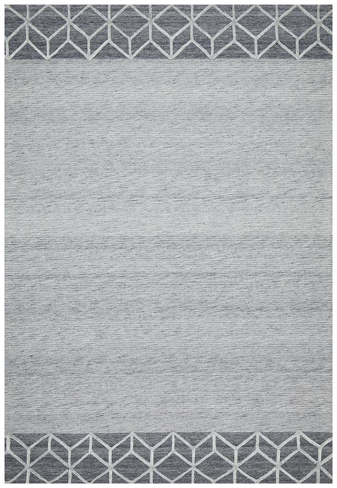 Visions Winter Wish Grey Modern Rug