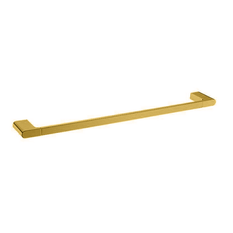 VOG 800mm Single Towel Rail - Brushed Brass