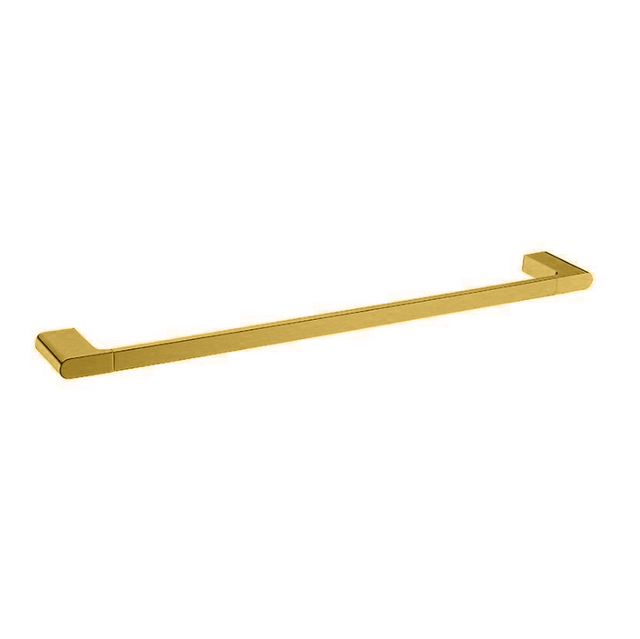 VOG 800mm Single Towel Rail - Brushed Brass