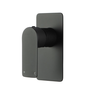 VOG Shower Wall Mixer - Black