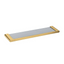 VOG Glass Shelf - Brushed Brass