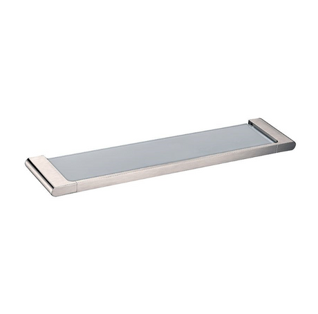 VOG Glass Shelf - Brushed Nickel