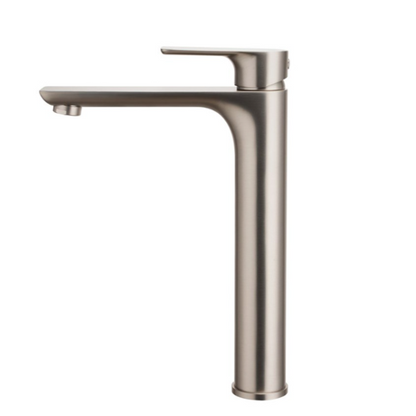 VOG Tall Basin Mixer - Brushed Nickel