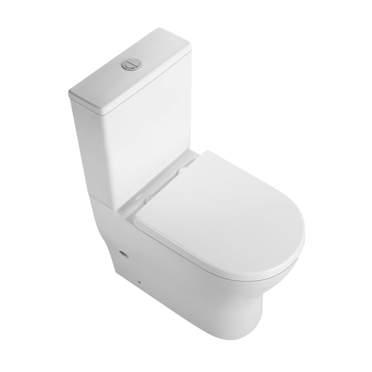 Verona Tornado Rimless Gloss White Toilet Suite