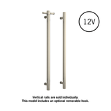 Thermorail Straight/Round 12Volt Vertical Bar 900x142x100mm 30Watts