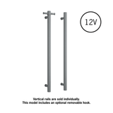 Thermorail Straight/Round 12Volt Vertical Bar 900x142x100mm 30Watts