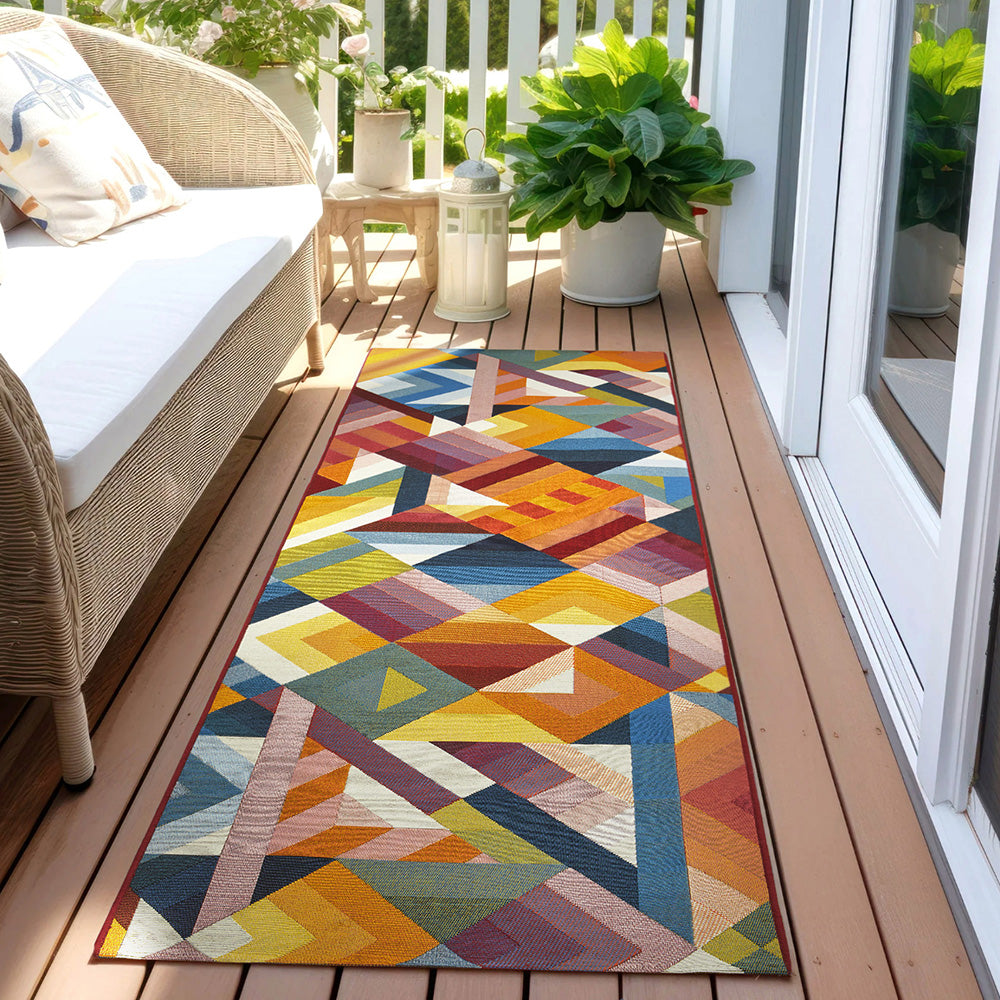 Vista Geo Multi Runner Rug