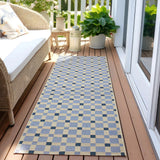 Vista Tito Blue Runner Rug