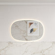 Valmont LED Dimmable Horizontal Oval Framed Mirror 1100mm