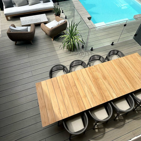 Vanguard Outpost Teak Dining Table 3.5m