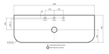 Lukka AGENA Wall Hung Vanity Matte Black (All Sizes)
