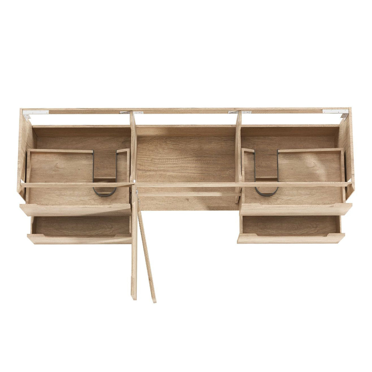 Vanity BYRON Wall Hung 1800mm Natural Oak