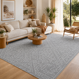 Vanuatu Kaua Ash Tribal Flatweave Rug