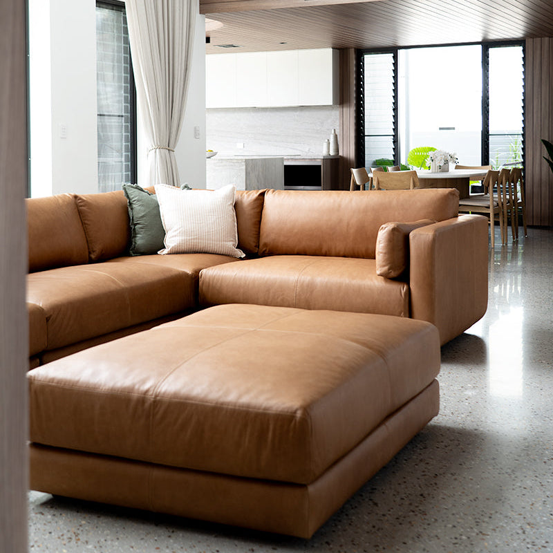 Vermont Modular Sofa – Trends Saddle Leather –  LH Seat
