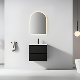 Verona LED Arch Frameless Backlit Mirror With Demister (600x900mm)