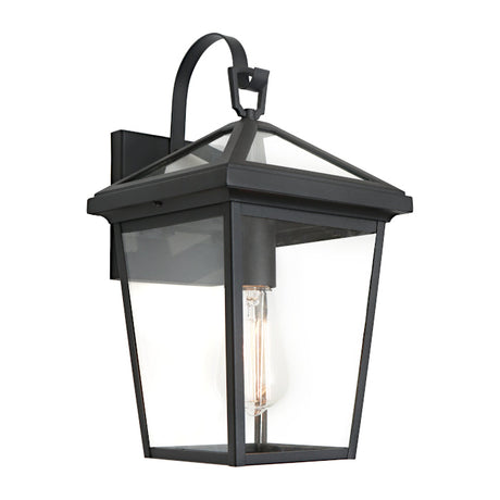 Verona Wall Light Black E27 IP43