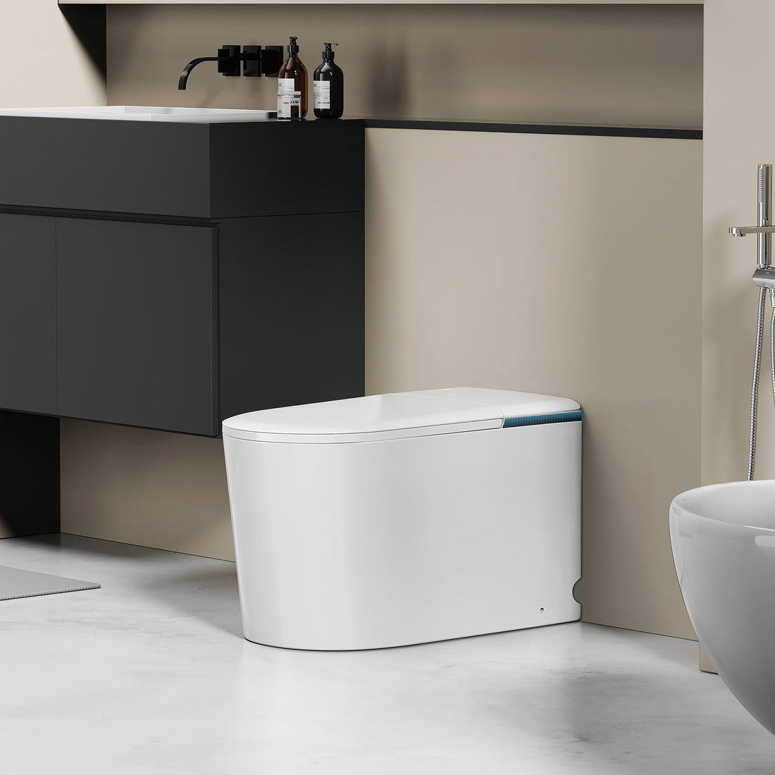 Vesso Smart Toilet One-Piece Ceramic Instant Heating Tornado Flush