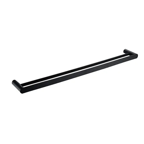 VETTO Double Towel Rail (600mm) - Matte Black