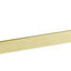 VETTO Single Towel Rail (750mm) - Brushed Gold