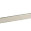 VETTO Single Towel Rail (750mm) - Brushed Nickel