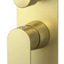 VETTO Shower/Wall Mixer with Diverter - Brushed Gold