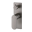 VETTO Shower/Wall Mixer with Diverter - Brushed Nickel