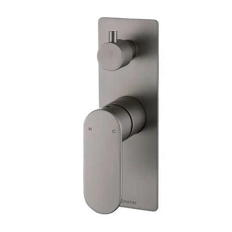 VETTO Shower/Wall Mixer with Diverter - Brushed Nickel