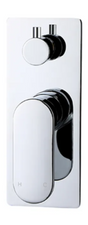 VETTO Shower/Wall Mixer with Diverter - Chrome