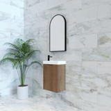 ABS Vienna Mini Wall Hung Vanity 450 (Solid Timber)