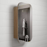 Vienna Shaving Cabinet-havest oak
