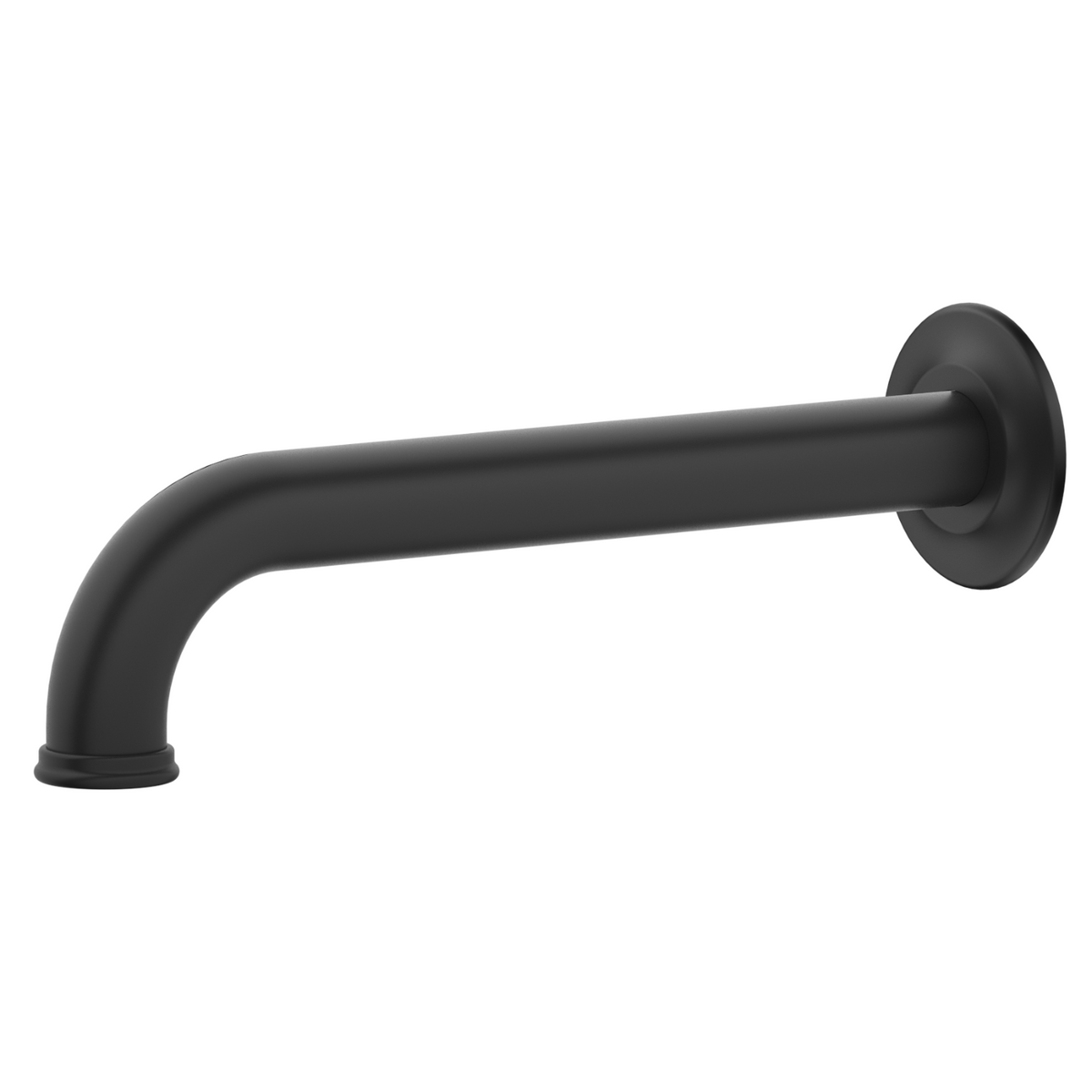 Mica Heritage Curved Bath Spout - 250mm