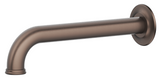 Mica Heritage Curved Bath Spout - 250mm