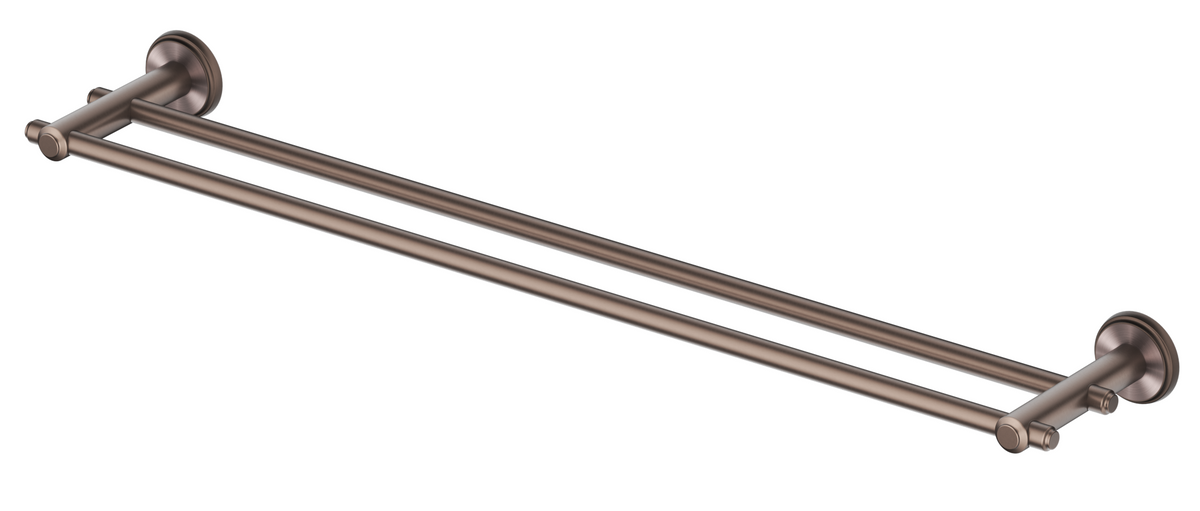 Mica Heritage Double Towel Rail - 600mm