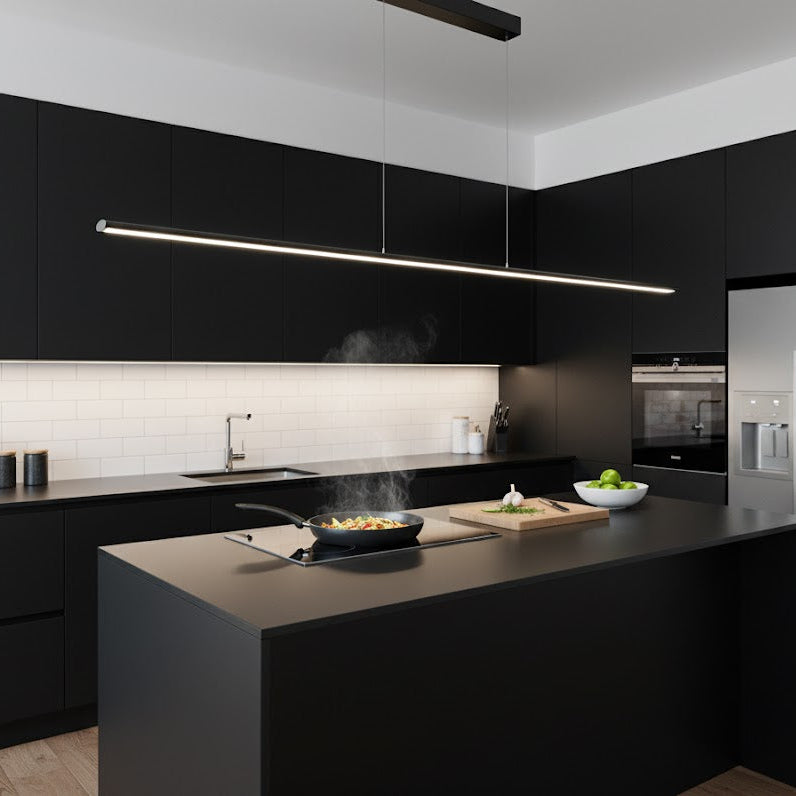 Vista Led Pendant Black