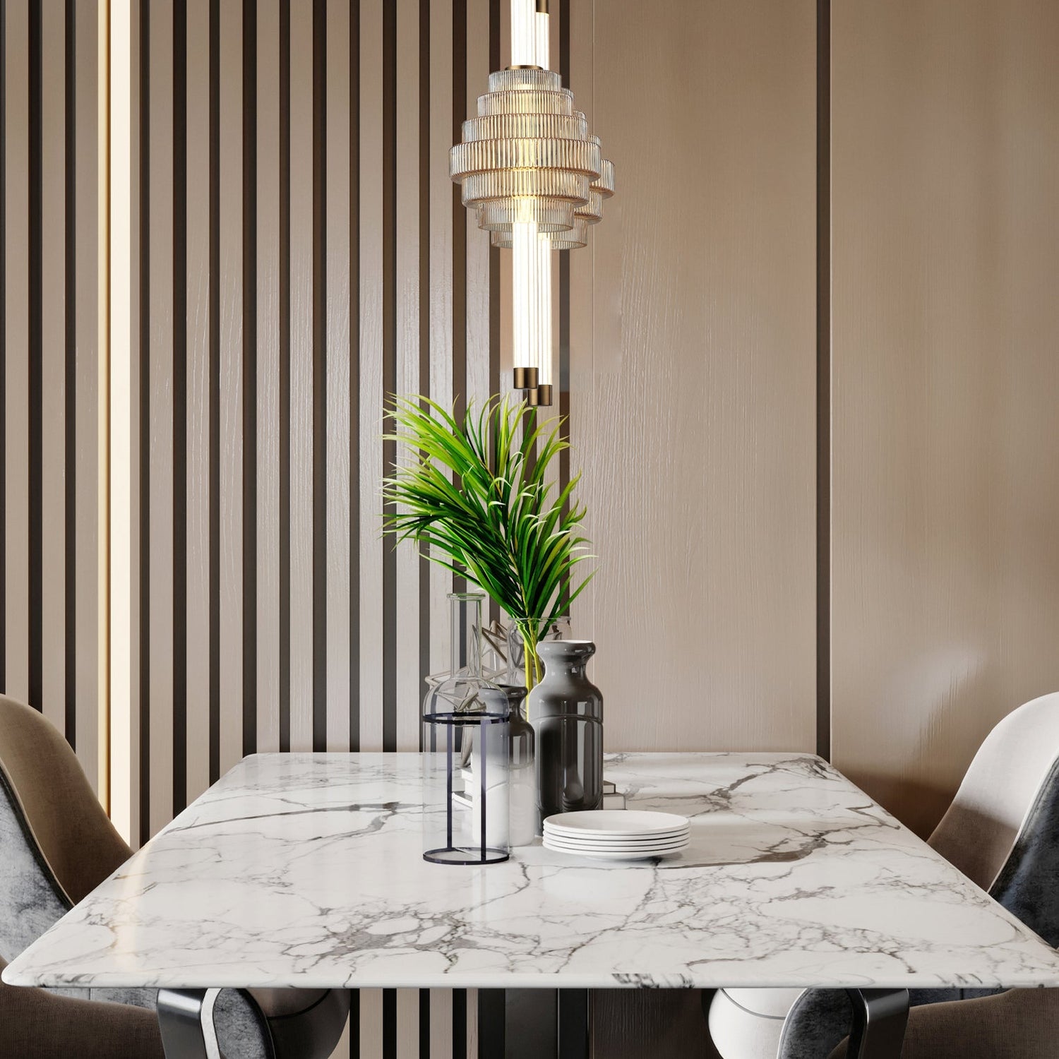 WAND: Interior LED Tri-CCT Spinning Top Pendant Lights IP20