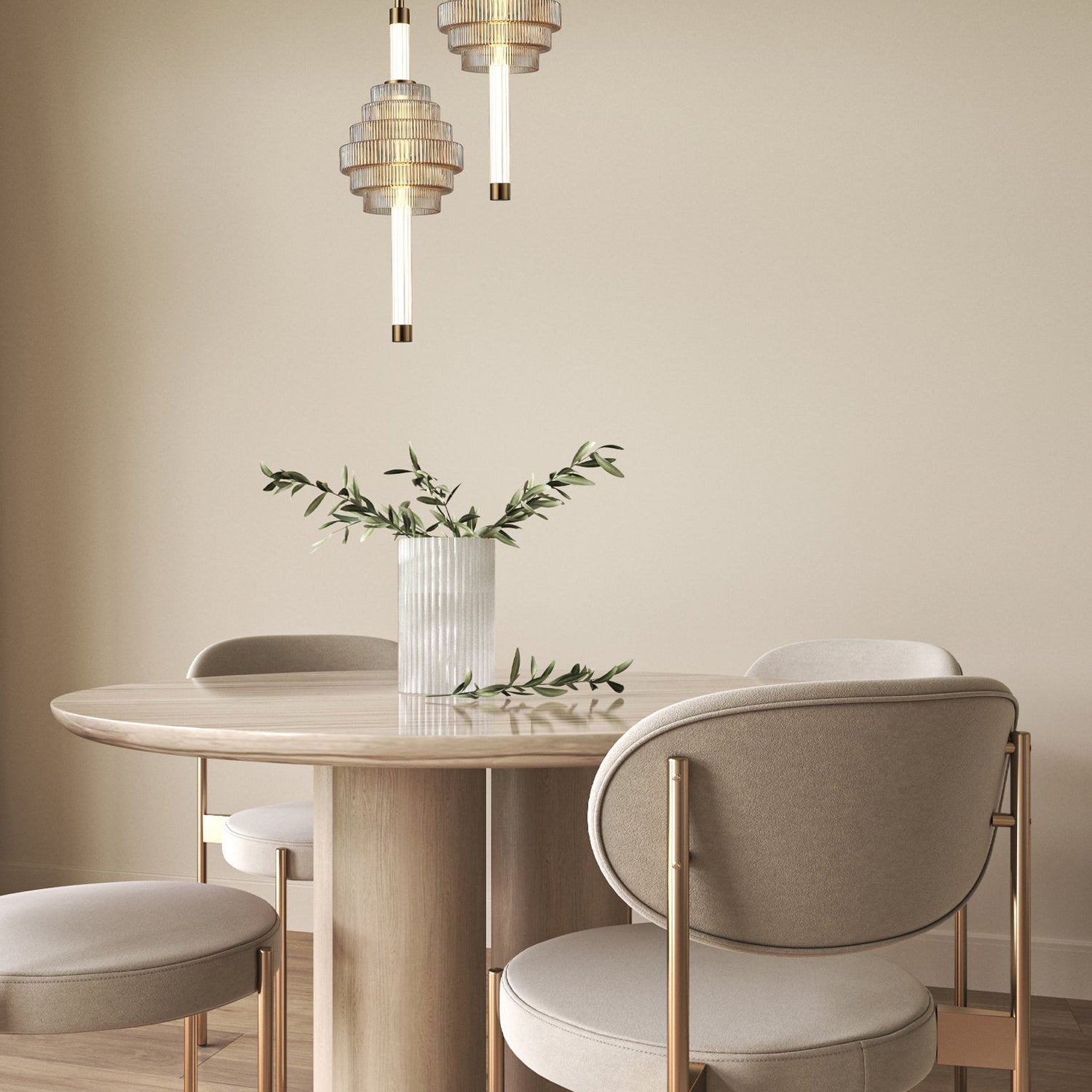 WAND: Interior LED Tri-CCT Spinning Top Pendant Lights IP20