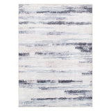 Washwell Blue Multi Abstract Machine Washable Rug - WASH006