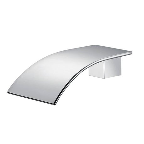 WATERFALL Wall Bath Spout Fully Brass Built - Chrome