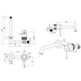 Mica Heritage Combo Mixer - 2P - TRIM KIT