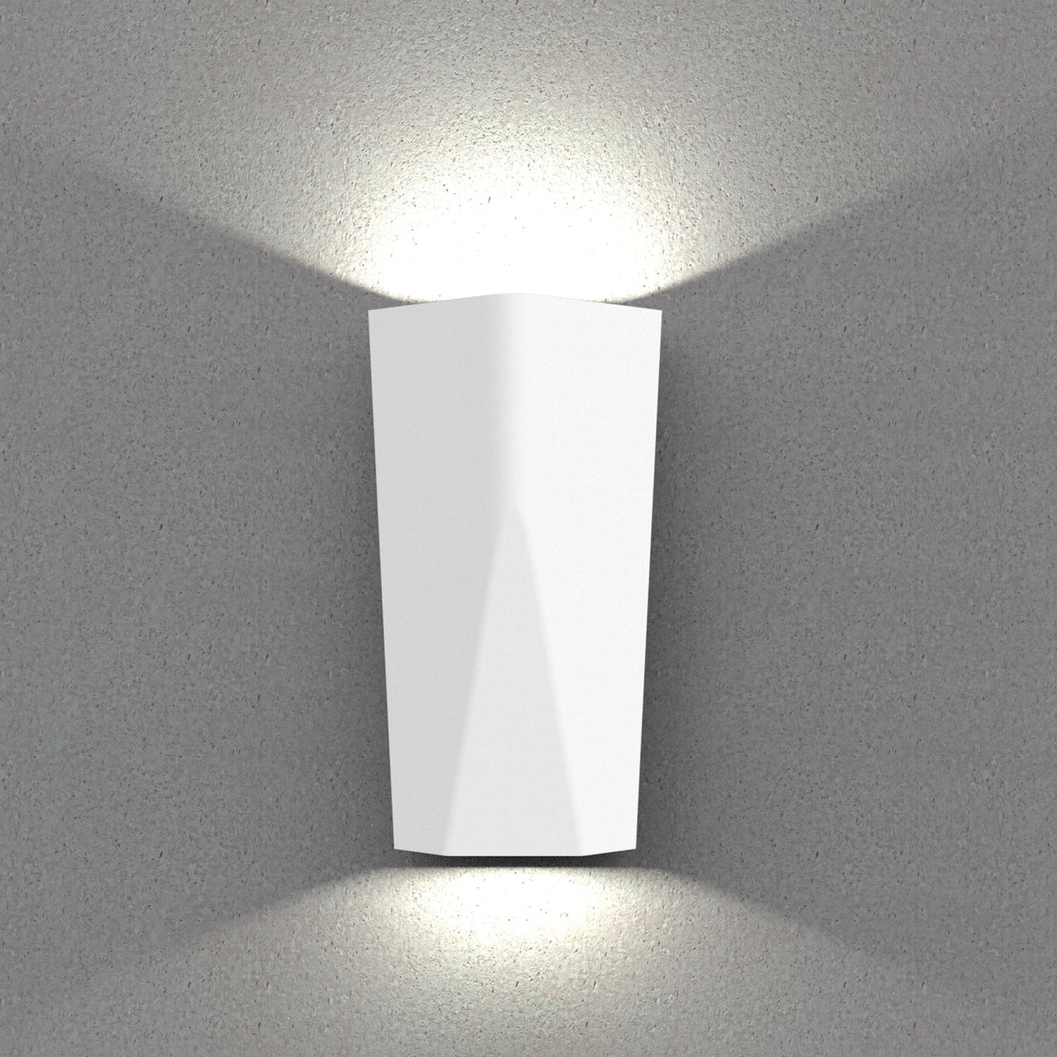 WIGTRI: Exterior LED Tri-CCT Surface Mounted Featured Up/Down Wall Lights IP65