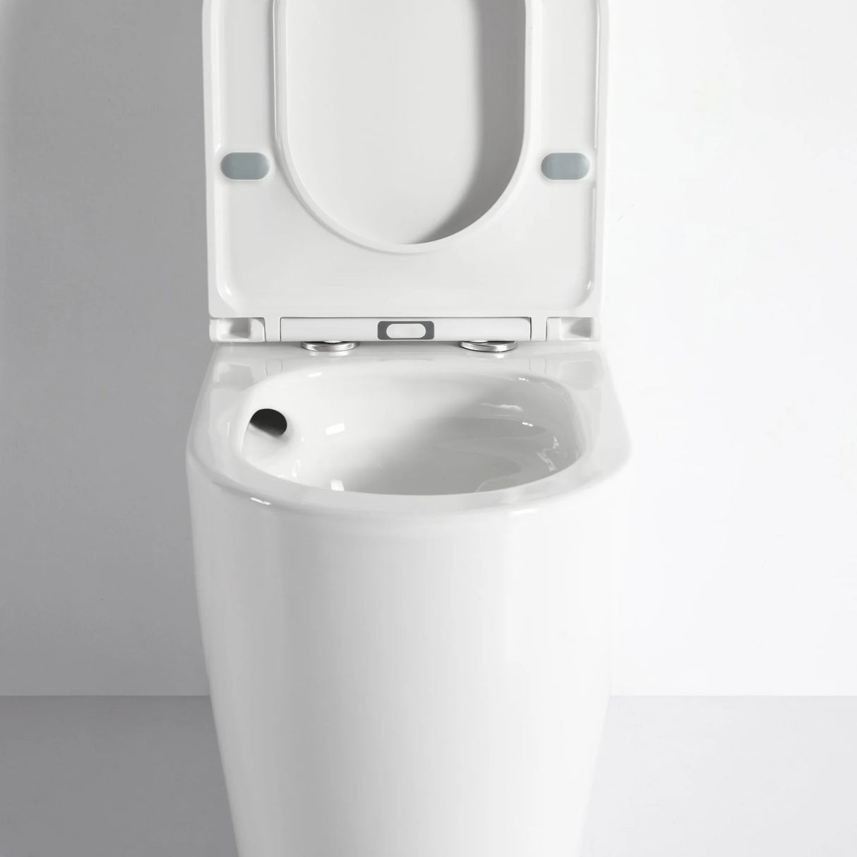 Walton Rimless Back To Wall Toilet Suite (Gloss White)
