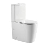 Walton Rimless Back To Wall Toilet Suite (Gloss White)