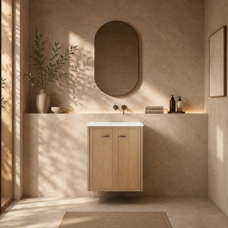 Riva Tofino Wall Hung Vanity Coastal Oak 