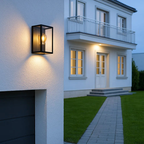 Wall Light ALAMONTE1 31 Steel Black