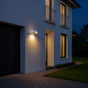 Wall Light CHOPPER 87 Cast Aluminium White
