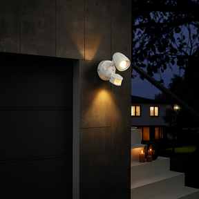 Wall Light CHOPPER 89 Cast Aluminium White