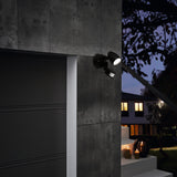 Wall Light CHOPPER 91 Cast Aluminium Black