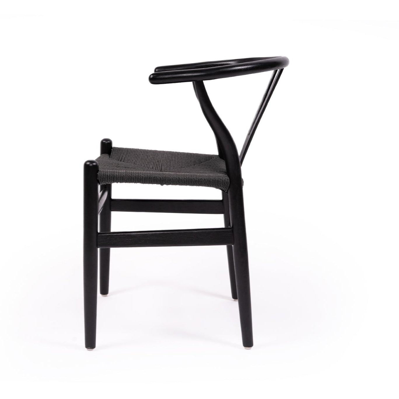 Willow Designer Revere Natural Oak Chair - Black on Black