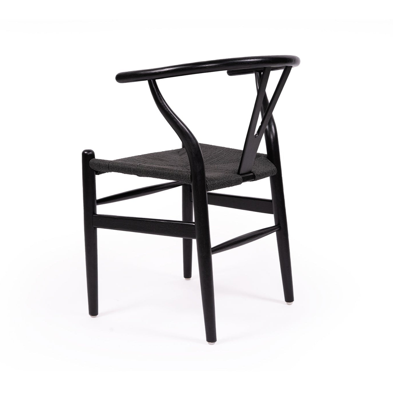Willow Designer Revere Natural Oak Chair - Black on Black